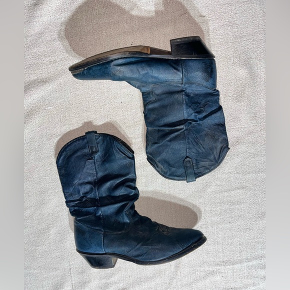 dingo Shoes - Dingo Fashion Slouch Pigskin Leather Western Style Cowboy Boots